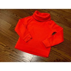 Girl's Fleece Turtleneck Sweatshirt